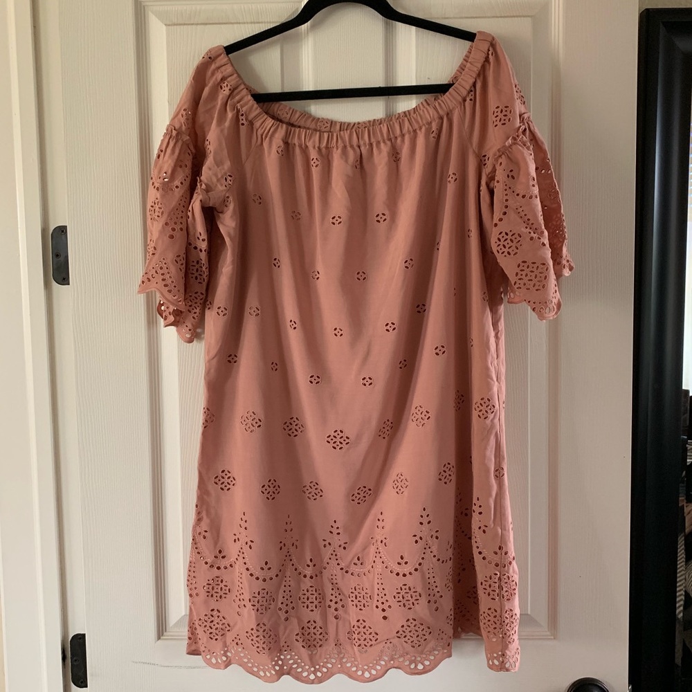 Madewell Off the Shoulder Dress